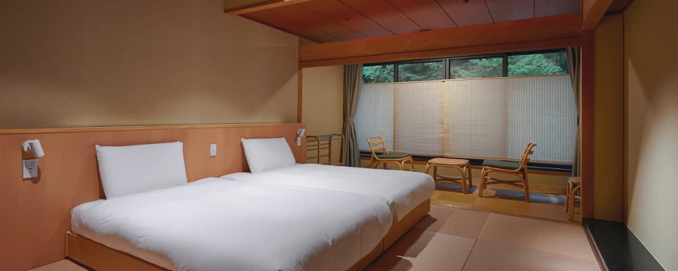 温泉内風呂付和室